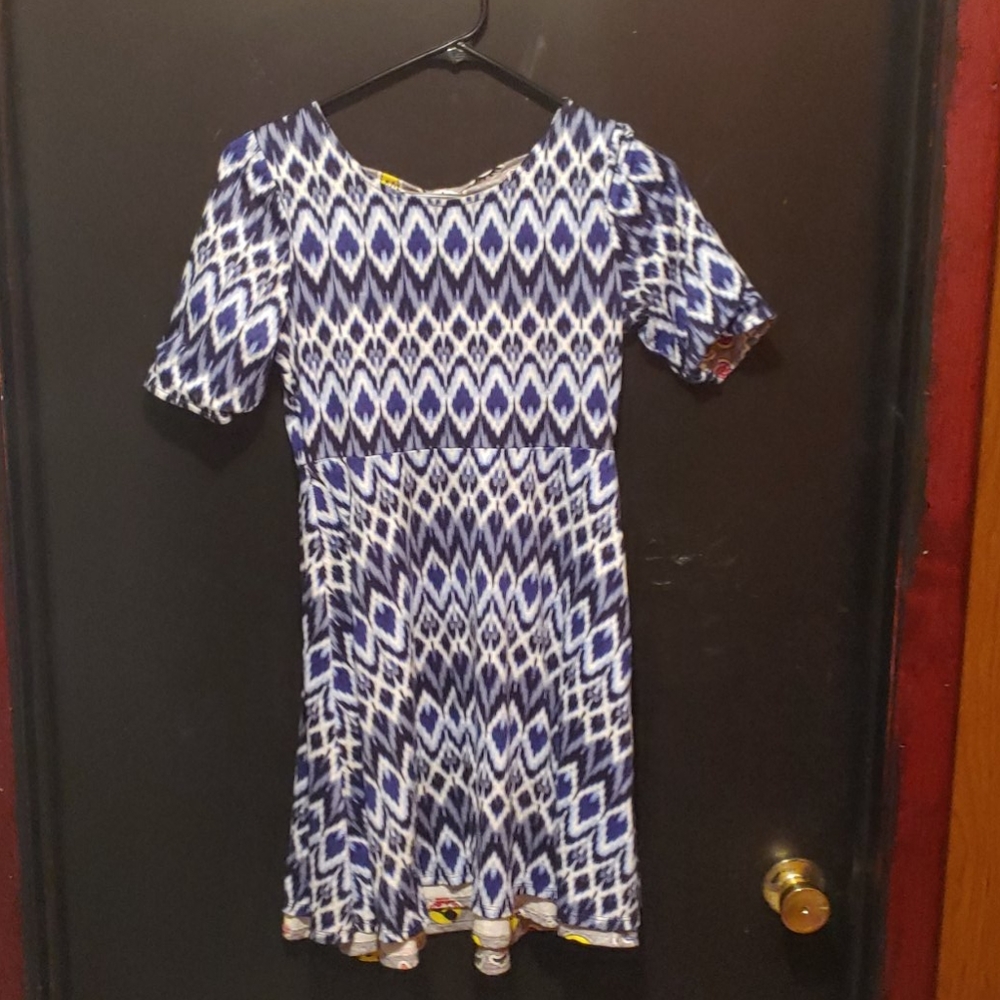 Reversible girls dress